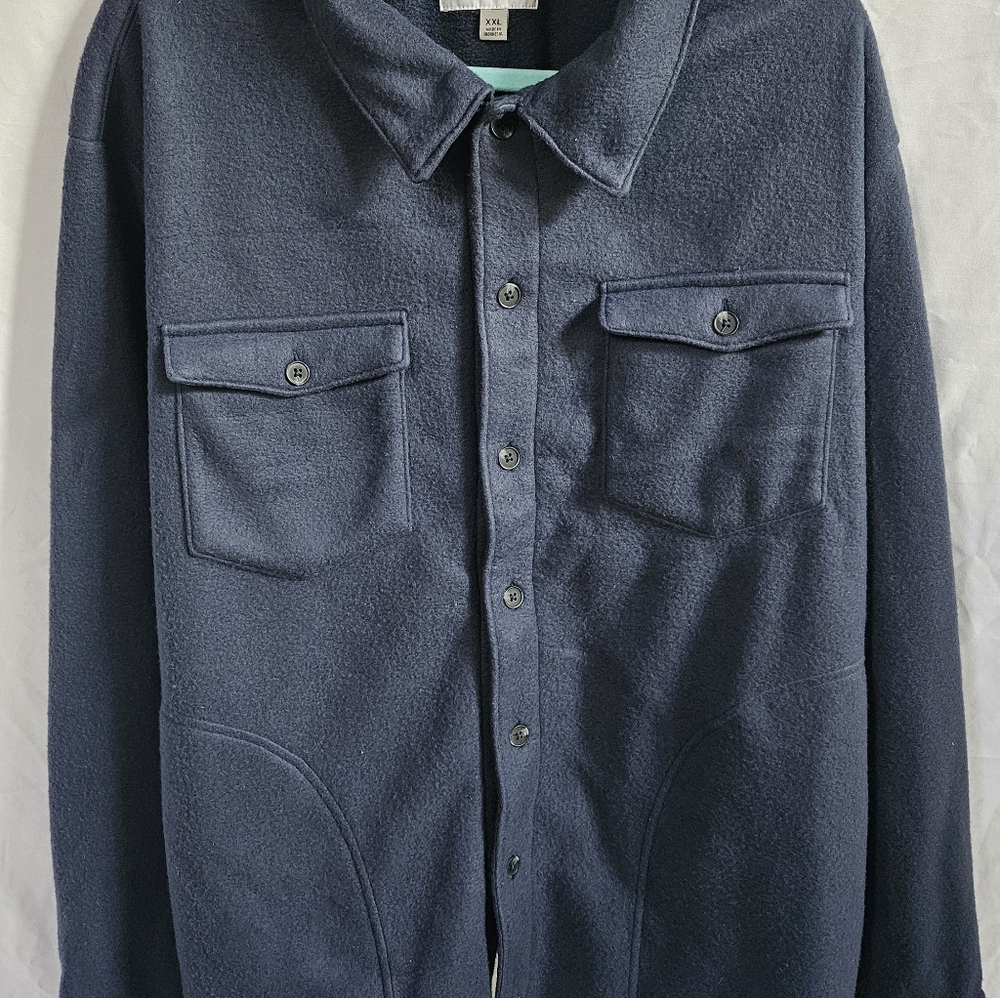 Goodfellow & Co Men's Deep Blue Shirt Jacket